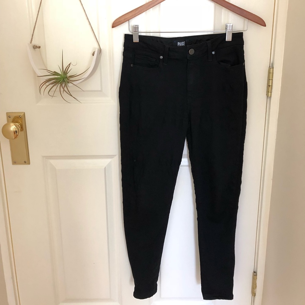 Paige black denim